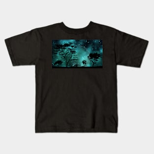 Fireflies And Moonlight Kids T-Shirt